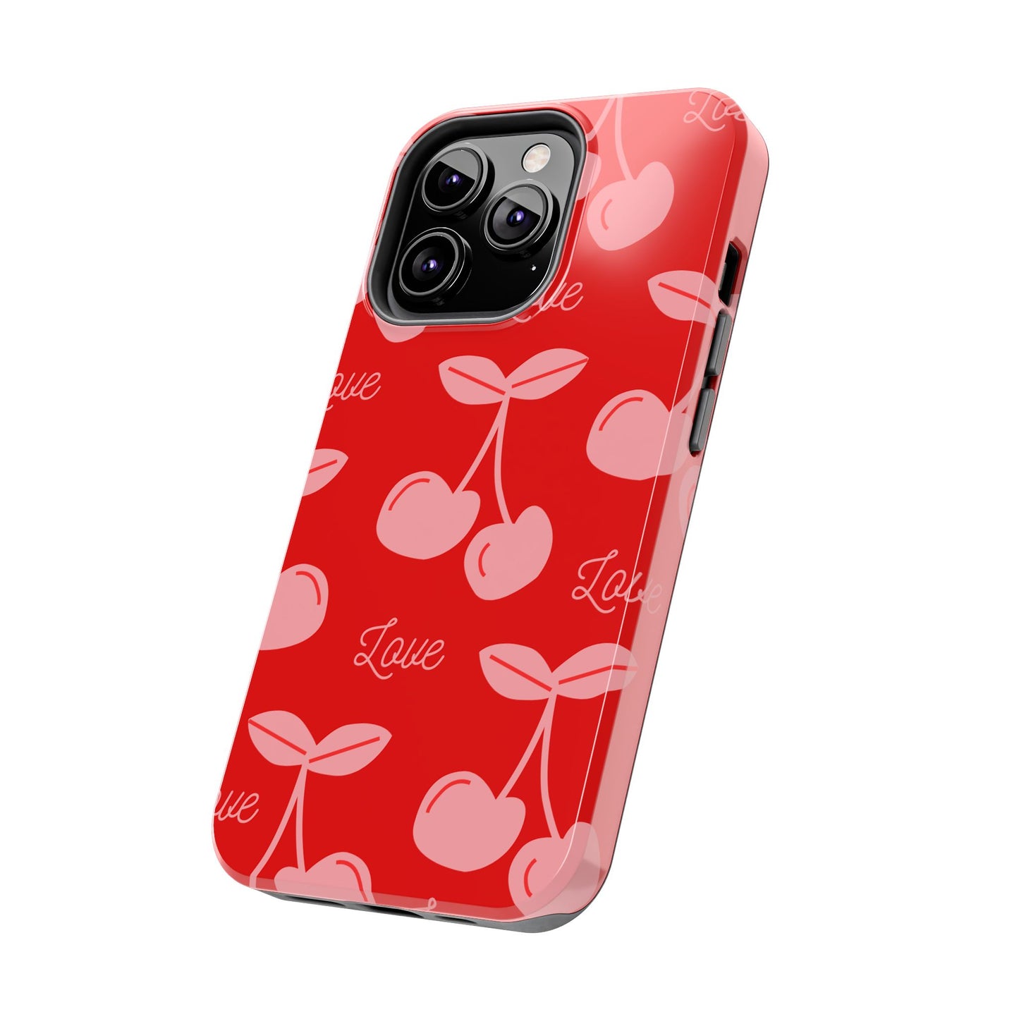 Cute Cherry Love Tough Phone Cases