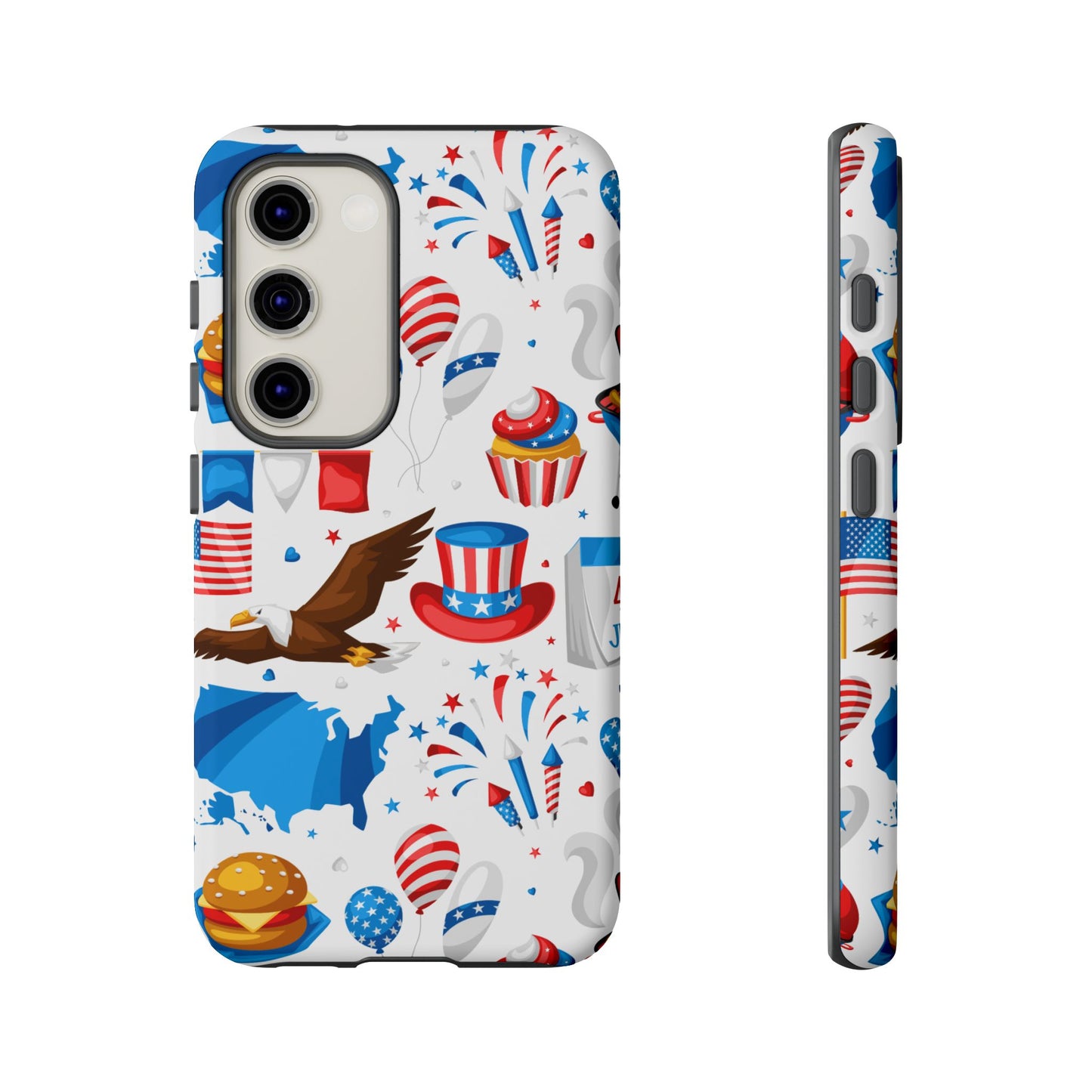 Patriotic  4th of July, Memorial Day, Independence Day Tough Phone Case for Samsung