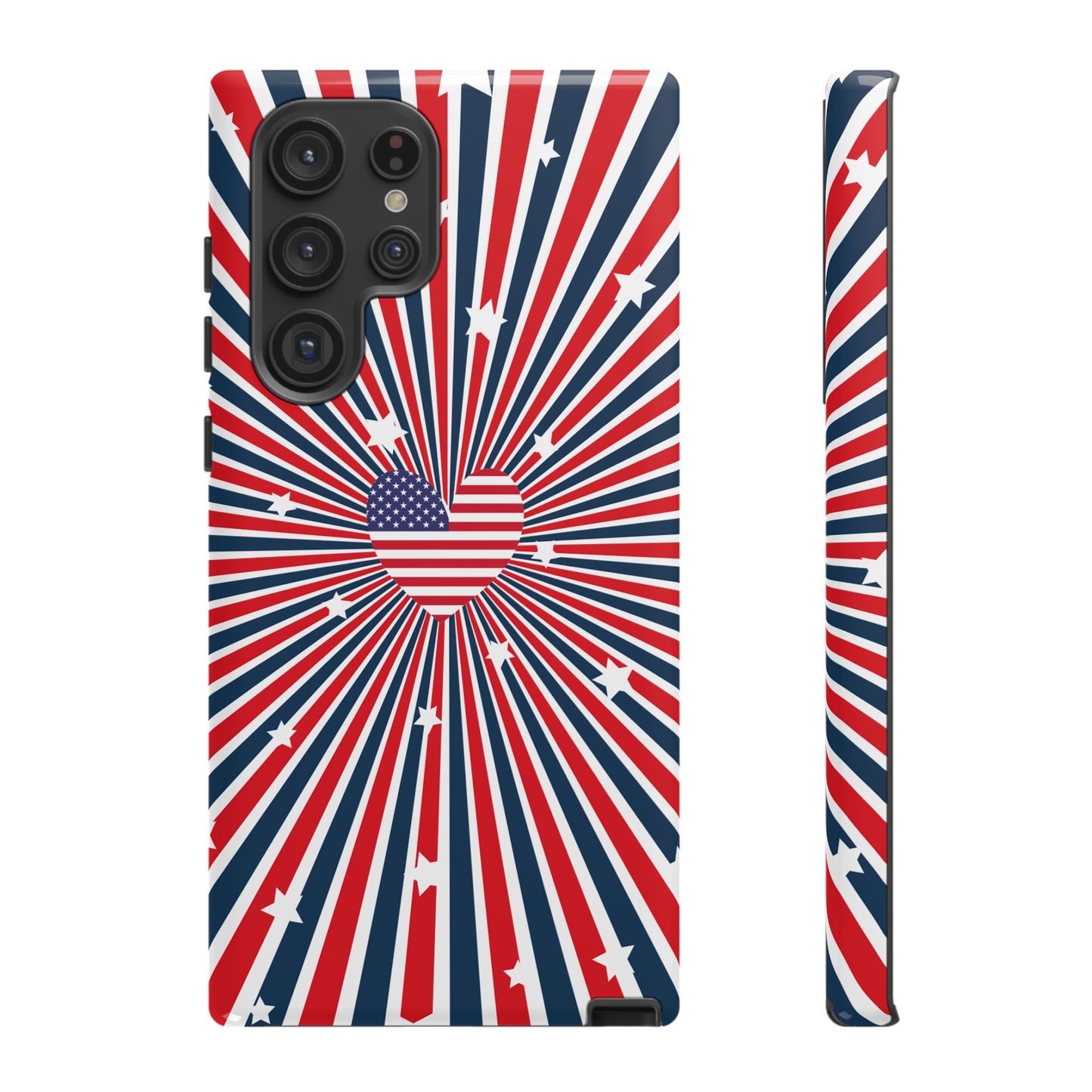 Patriotic  4th of July, Memorial Day, Independence Day Tough Phone Case for Samsung