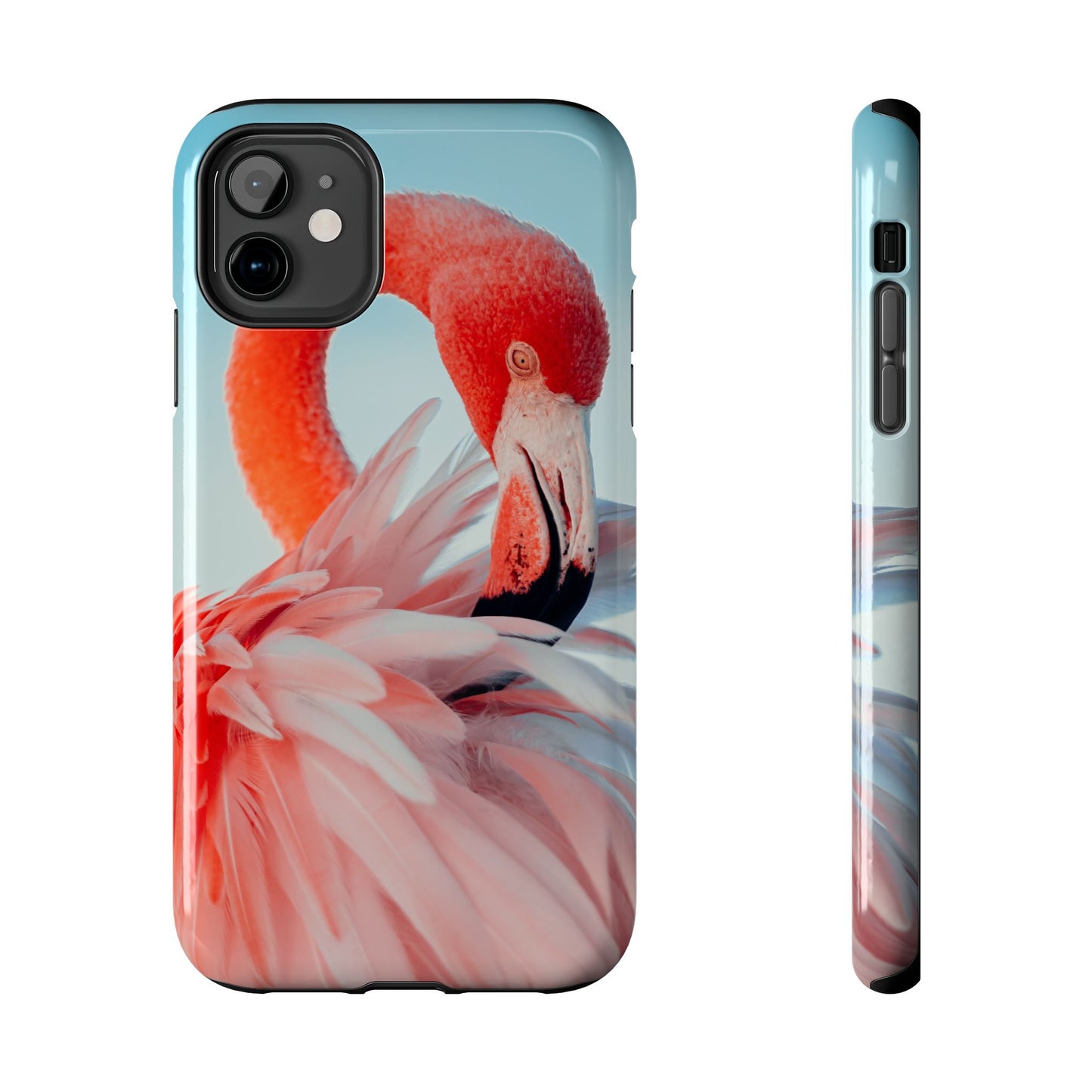 Vibrant Flamingo, Tropical  Phone Case