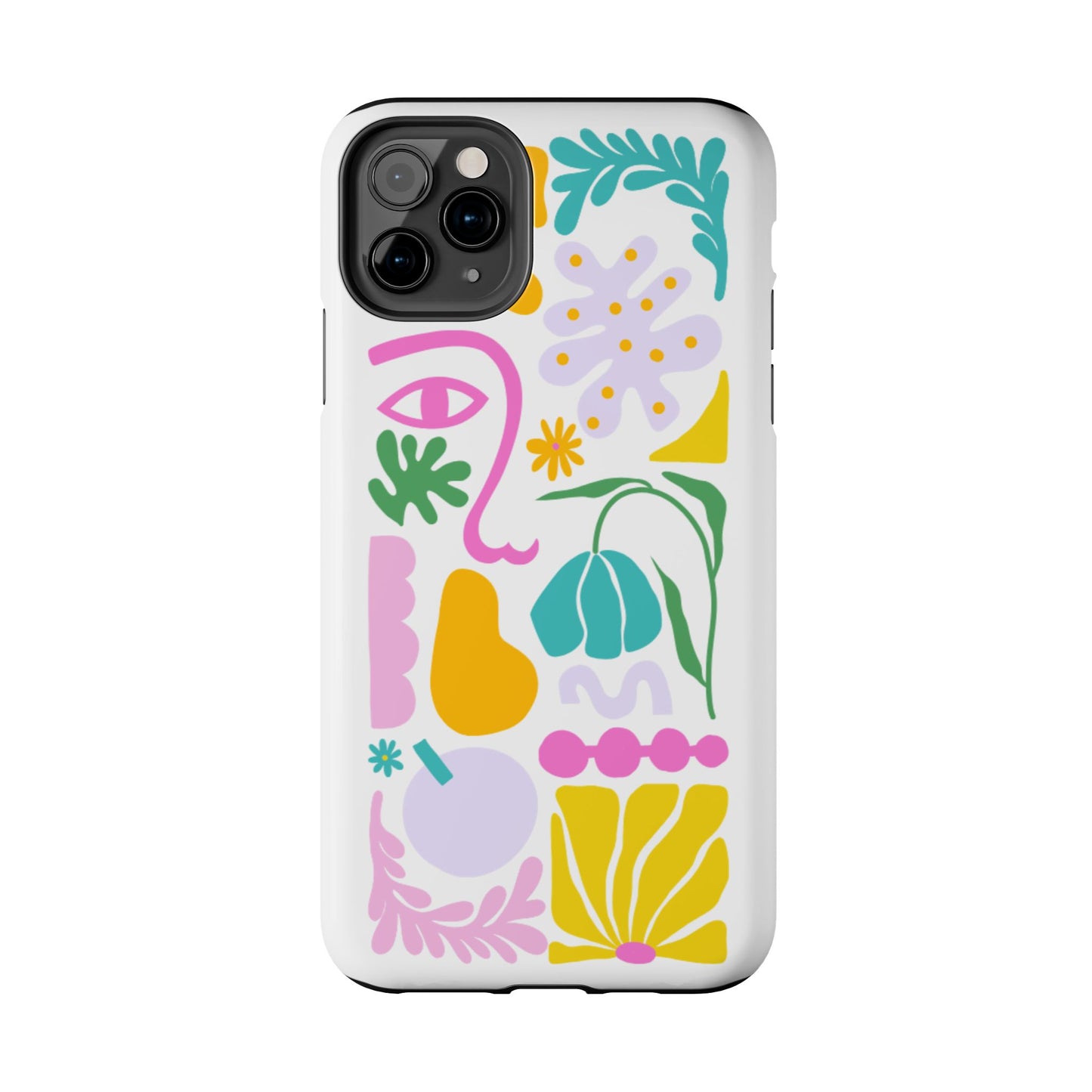 Vibrant Floral Phone Cases, Tough Smartphone Cover, Artistic Cell Phone Protector, Unique Gift for All Occasions, Trendy Tech Accessory