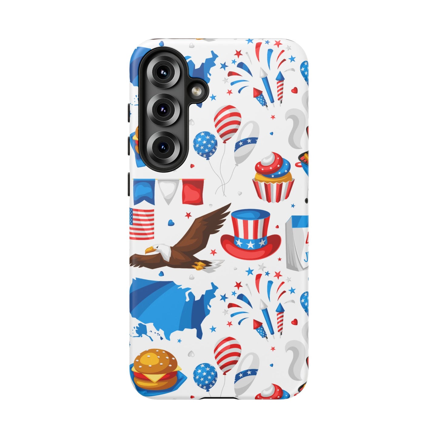 Patriotic  4th of July, Memorial Day, Independence Day Tough Phone Case for Samsung