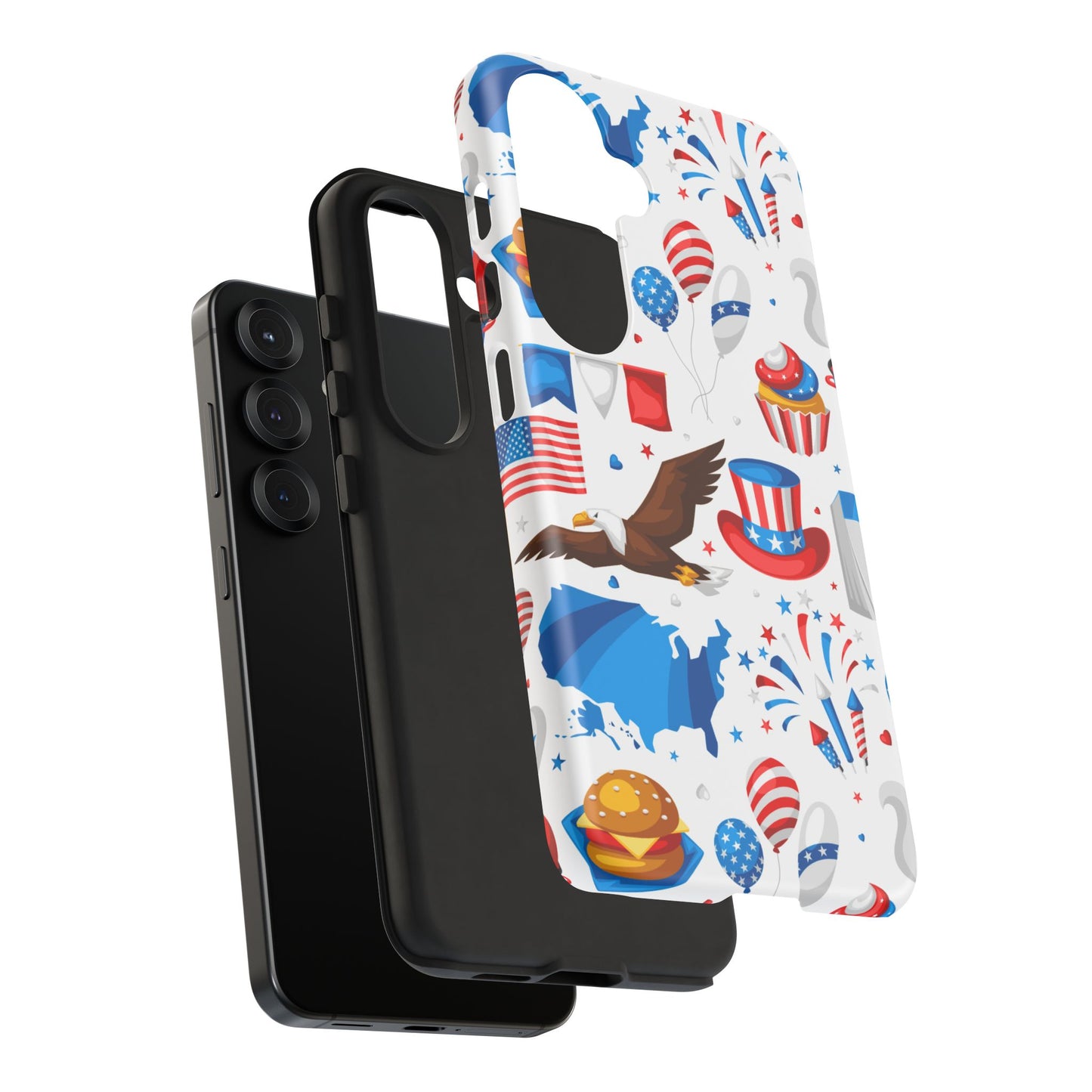 Patriotic  4th of July, Memorial Day, Independence Day Tough Phone Case for Samsung