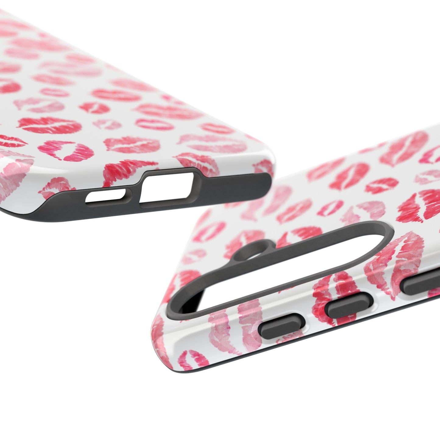 Kiss Pattern Tough Phone Cases, Cute, Unique for Samsung