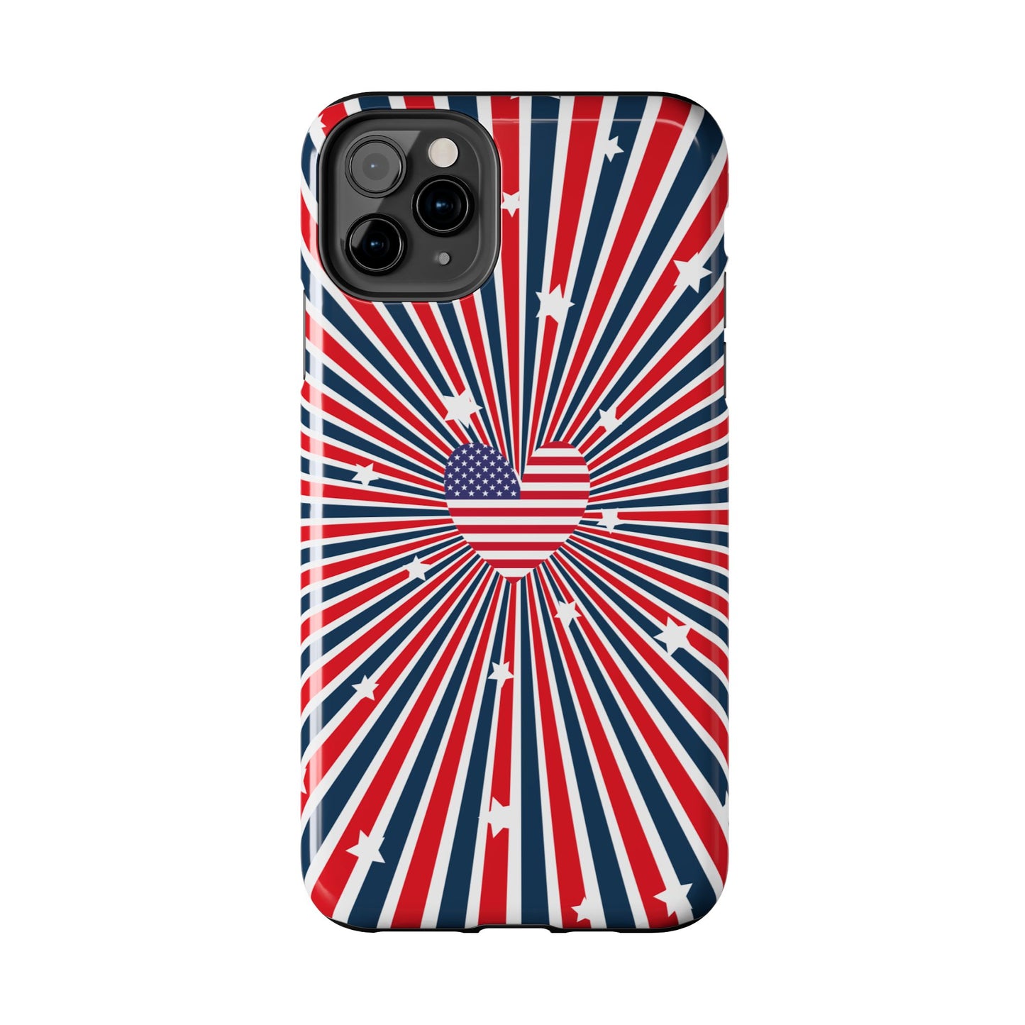 Patriotic  4th of July, Memorial Day, Independence Day Tough Phone Case for Iphone