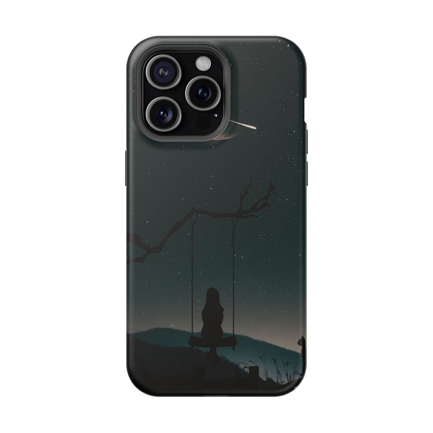 Dreamy Night Sky Tough Magnetic Phone Cases Unique Celestial Design for Iphone