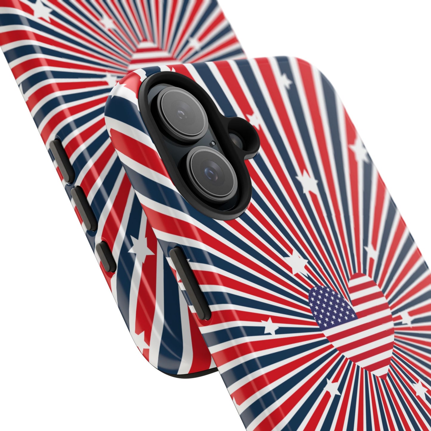 Patriotic  4th of July, Memorial Day, Independence Day Tough Phone Case for Iphone
