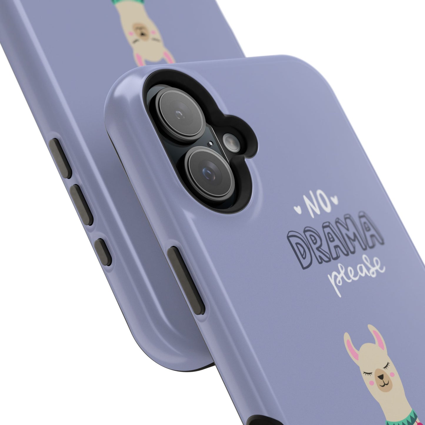 Cute Llama - No Drama MAGNETIC Tough Phone Case