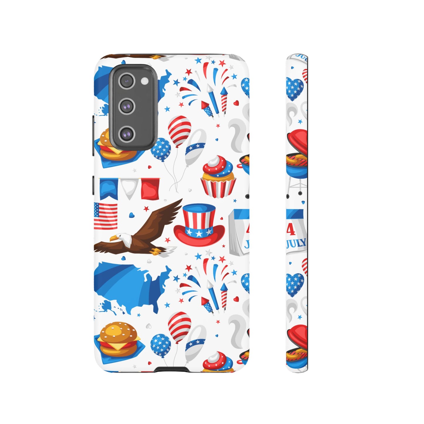 Patriotic  4th of July, Memorial Day, Independence Day Tough Phone Case for Samsung