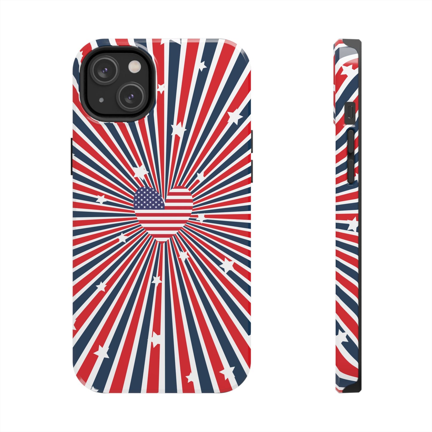 Patriotic  4th of July, Memorial Day, Independence Day Tough Phone Case for Iphone