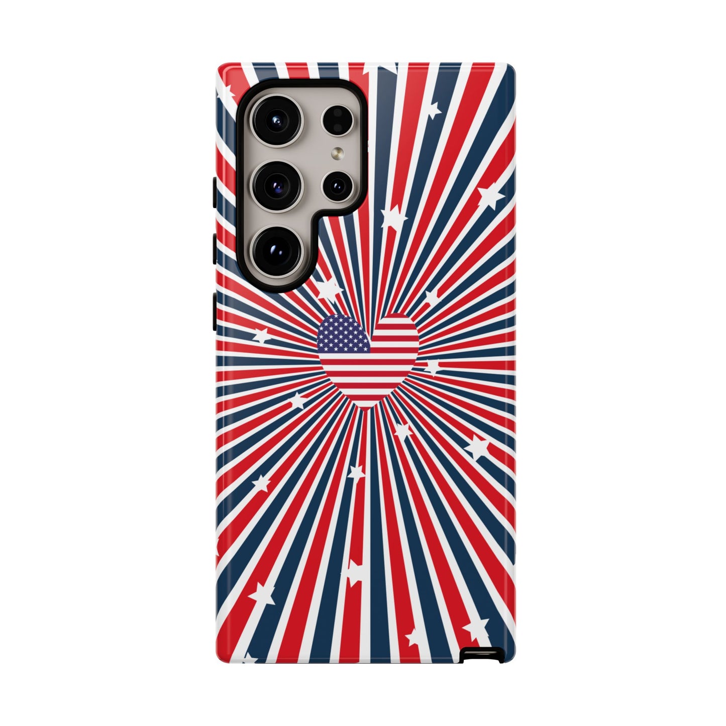 Patriotic  4th of July, Memorial Day, Independence Day Tough Phone Case for Samsung