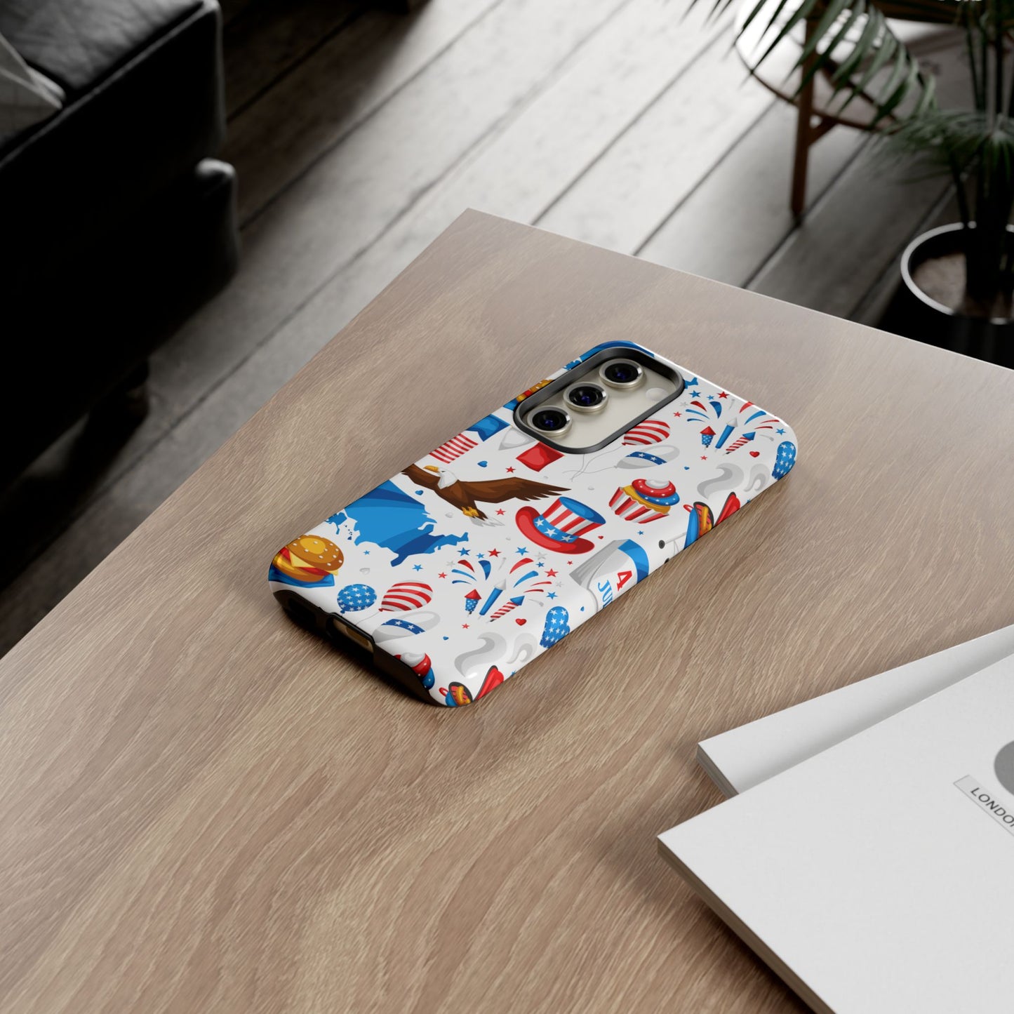 Patriotic  4th of July, Memorial Day, Independence Day Tough Phone Case for Samsung