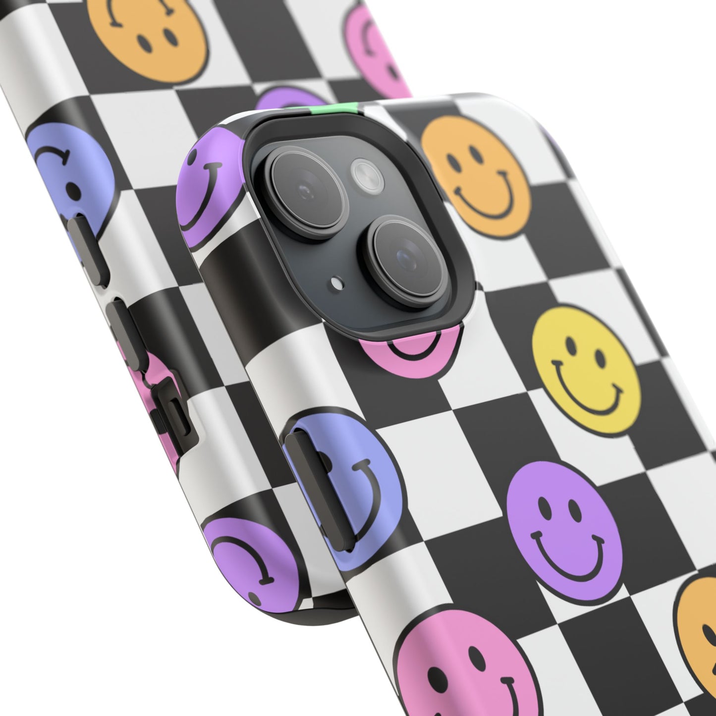 Colorful Smiley Face Phone Cases, Fun Magnetic Tough Cases, Cute Gifts for Teens and Kids, Trendy Accessories for Every Occasion, [...]