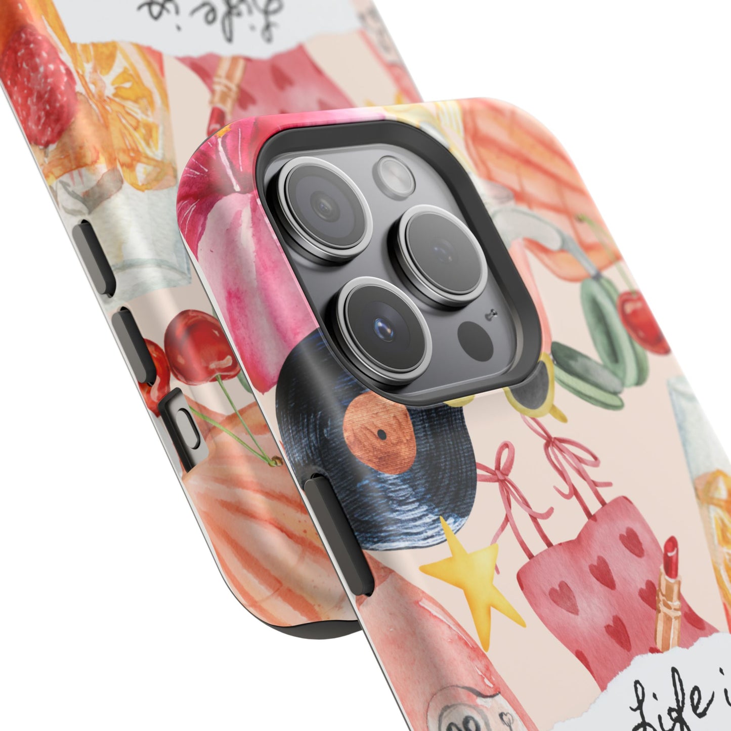 Life is Wonderful, Stylish Phone Cover, Cute Phone Accessory, Gift for Her, Summer Vibe Phone Case