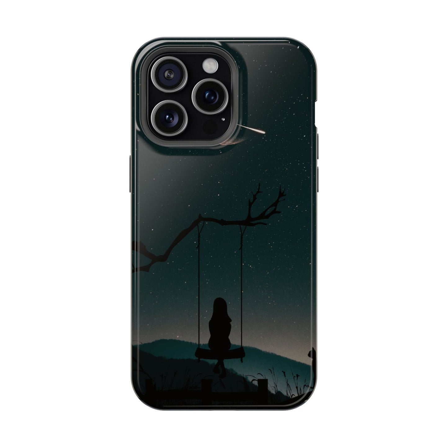 Dreamy Night Sky Tough Magnetic Phone Cases Unique Celestial Design for Iphone