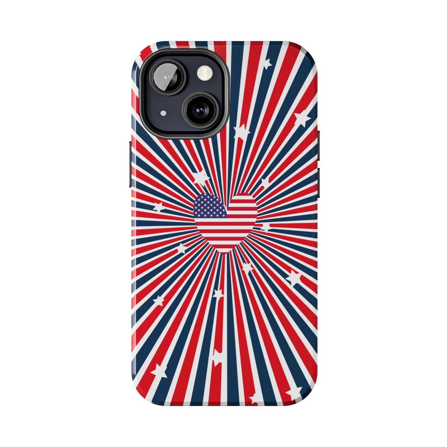 Patriotic  4th of July, Memorial Day, Independence Day Tough Phone Case for Iphone
