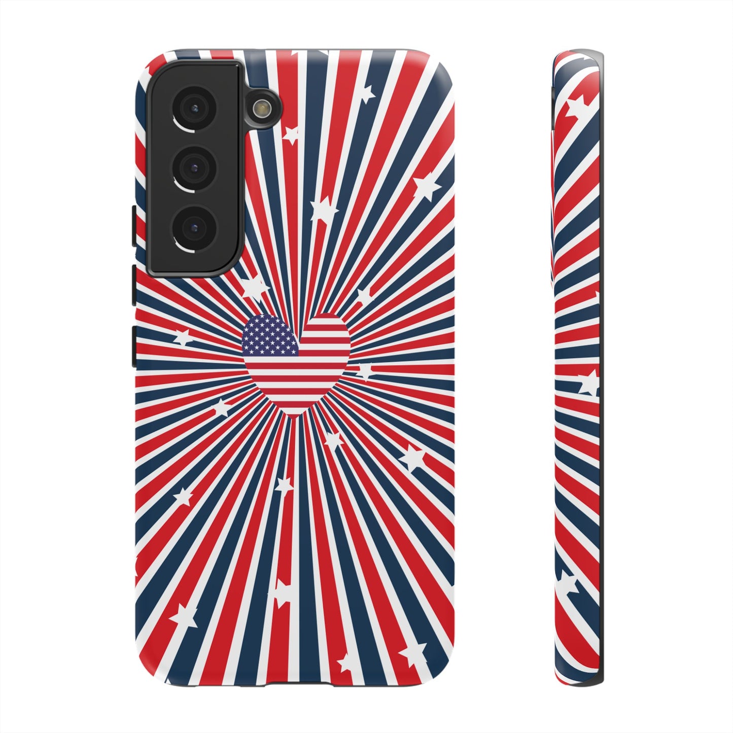 Patriotic  4th of July, Memorial Day, Independence Day Tough Phone Case for Samsung