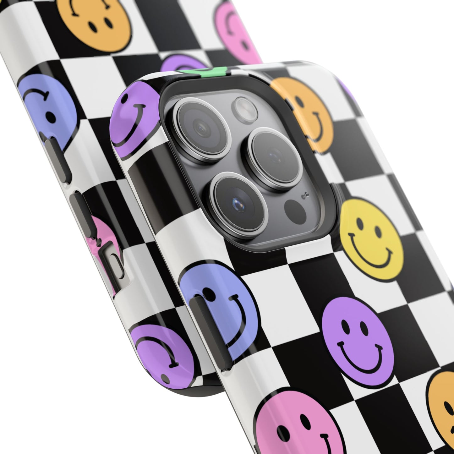 Colorful Smiley Face Phone Cases, Fun Magnetic Tough Cases, Cute Gifts for Teens and Kids, Trendy Accessories for Every Occasion, [...]