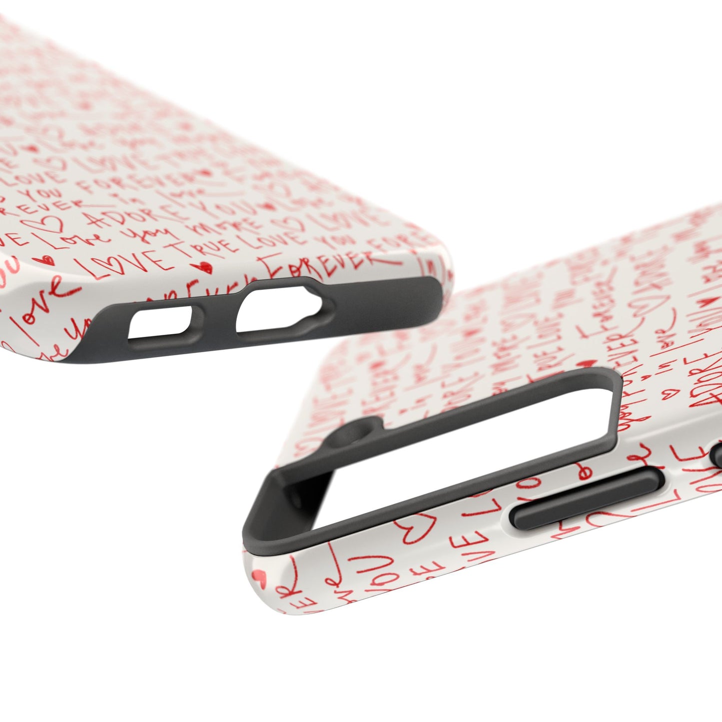 Love Hearts Tough Case for iPhone,  Cute Heart Design, Adore You Case, True Love Protection