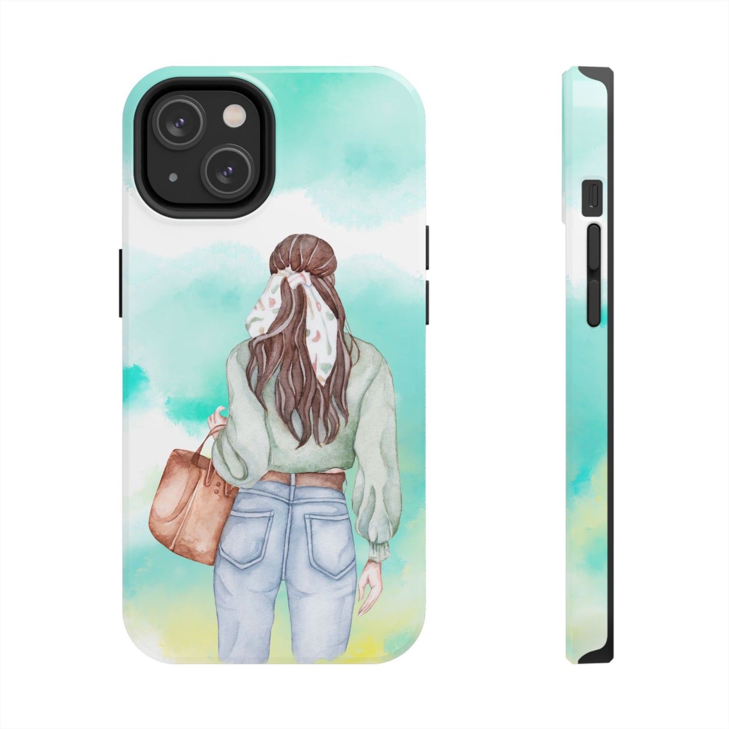 Whimsical Woman Tough Phone Case
