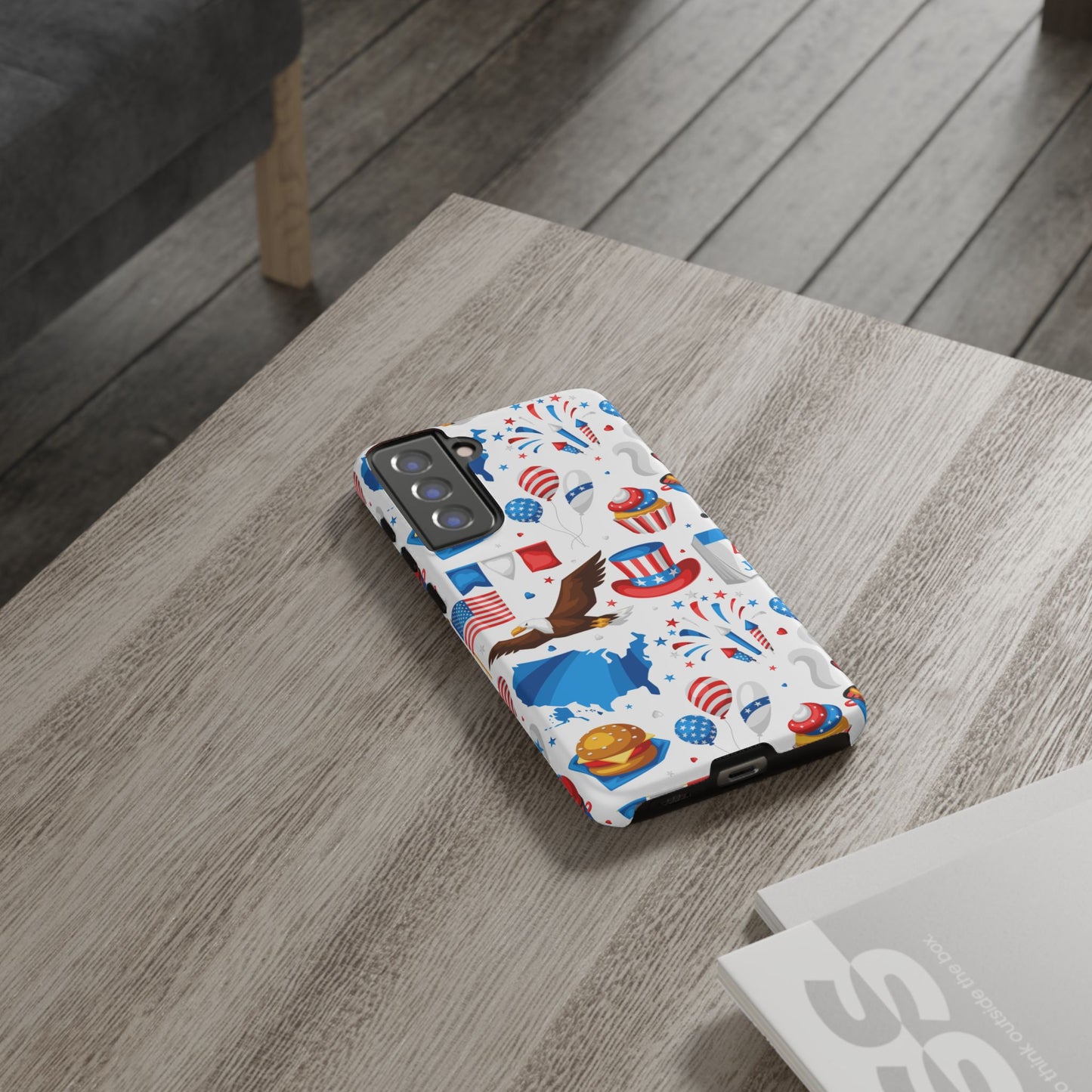 Patriotic  4th of July, Memorial Day, Independence Day Tough Phone Case for Samsung