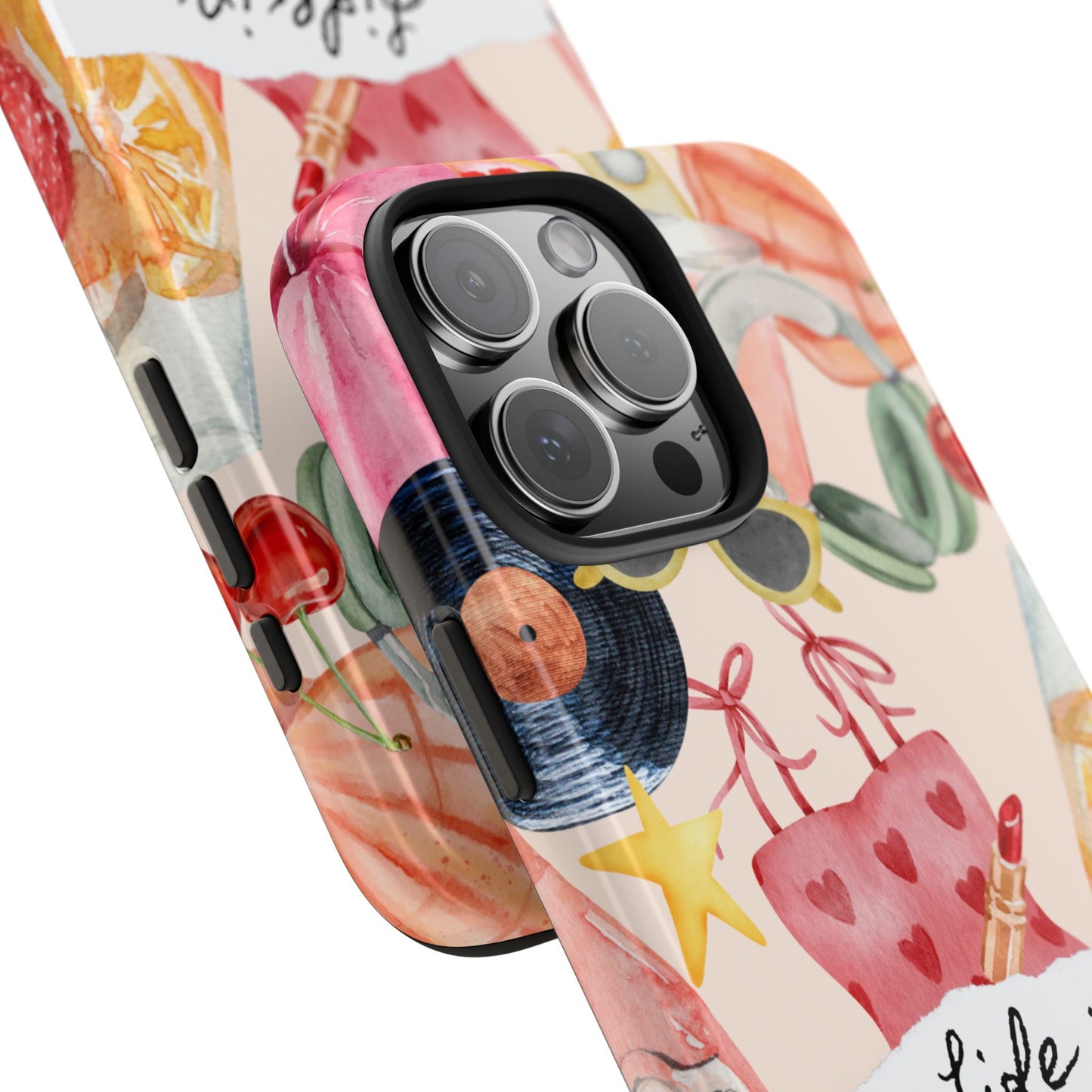 Life is Wonderful, Stylish Phone Cover, Cute Phone Accessory, Gift for Her, Summer Vibe Phone Case