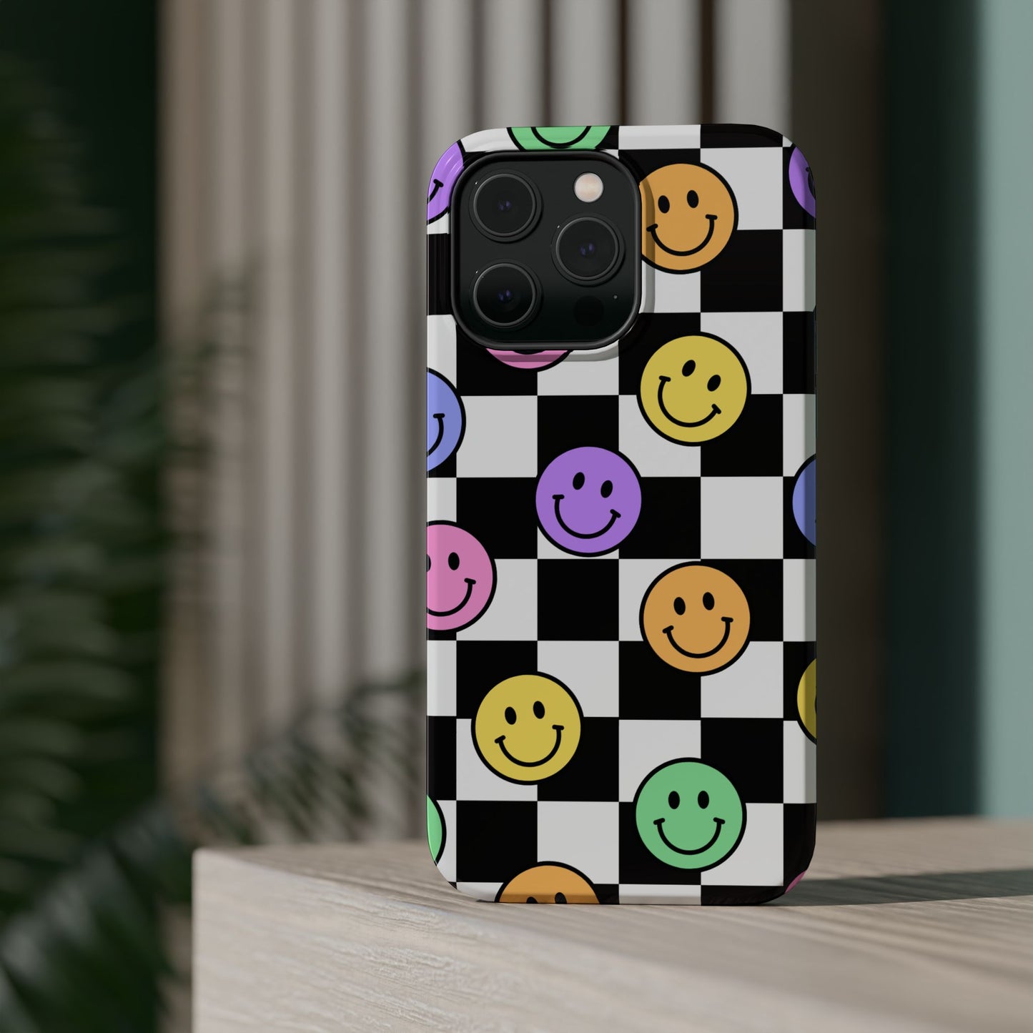 Colorful Smiley Face Phone Cases, Fun Magnetic Tough Cases, Cute Gifts for Teens and Kids, Trendy Accessories for Every Occasion, [...]
