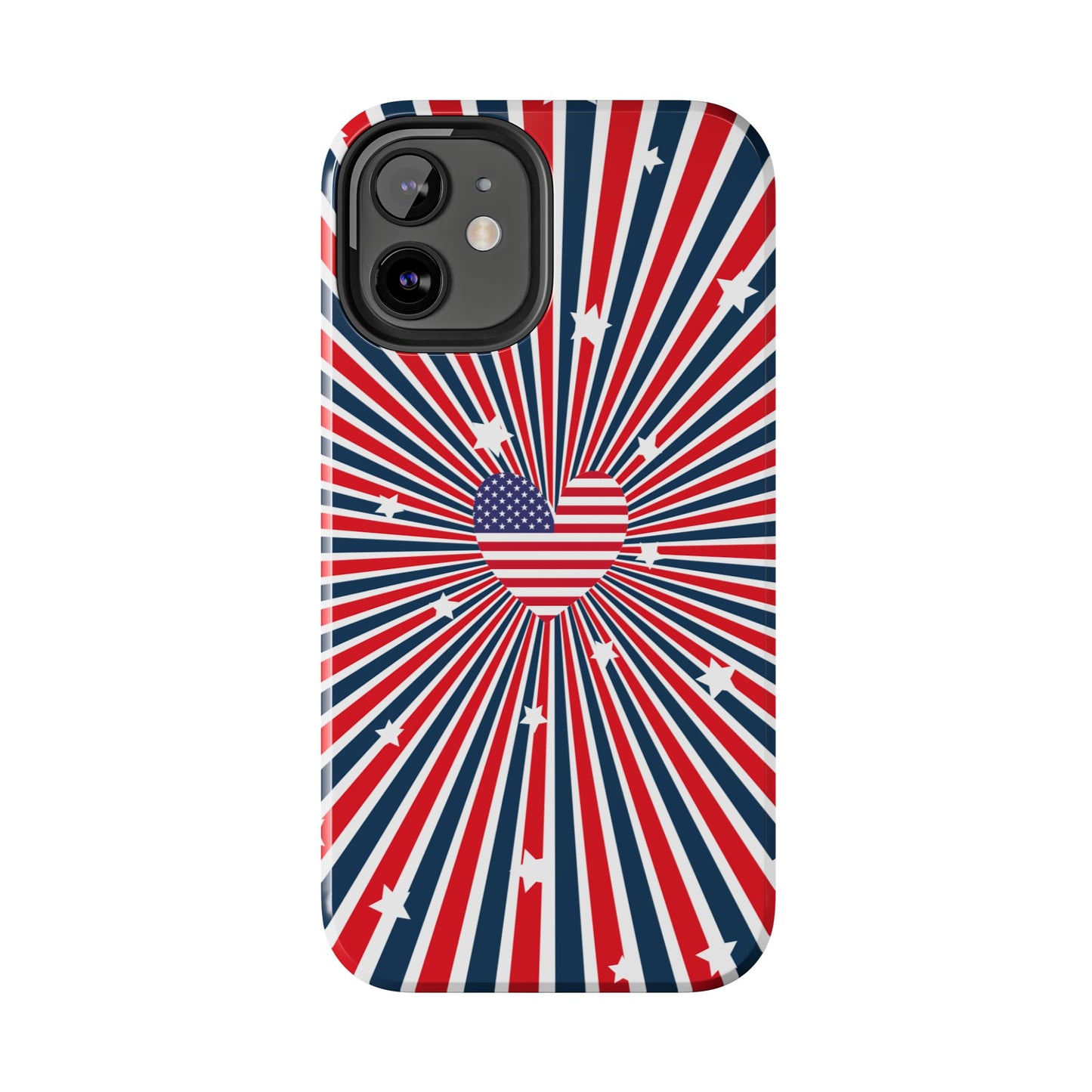Patriotic  4th of July, Memorial Day, Independence Day Tough Phone Case for Iphone