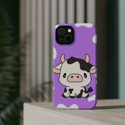 Cute Cow, Farm Animal, Tough MAGNETIC Phone Case