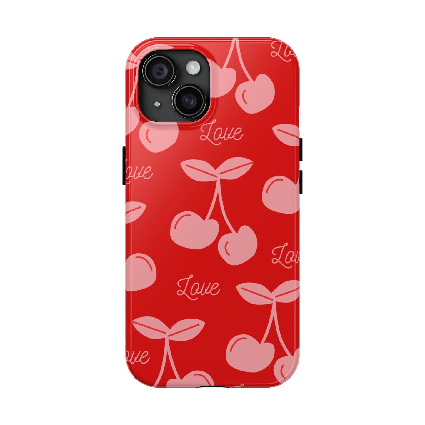 Cute Cherry Love Tough Phone Cases