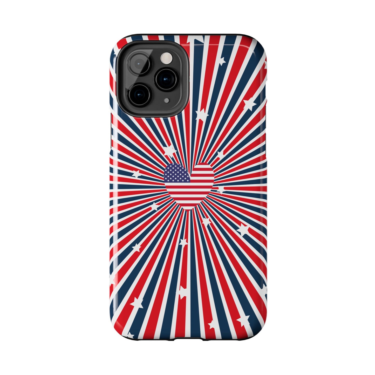 Patriotic  4th of July, Memorial Day, Independence Day Tough Phone Case for Iphone
