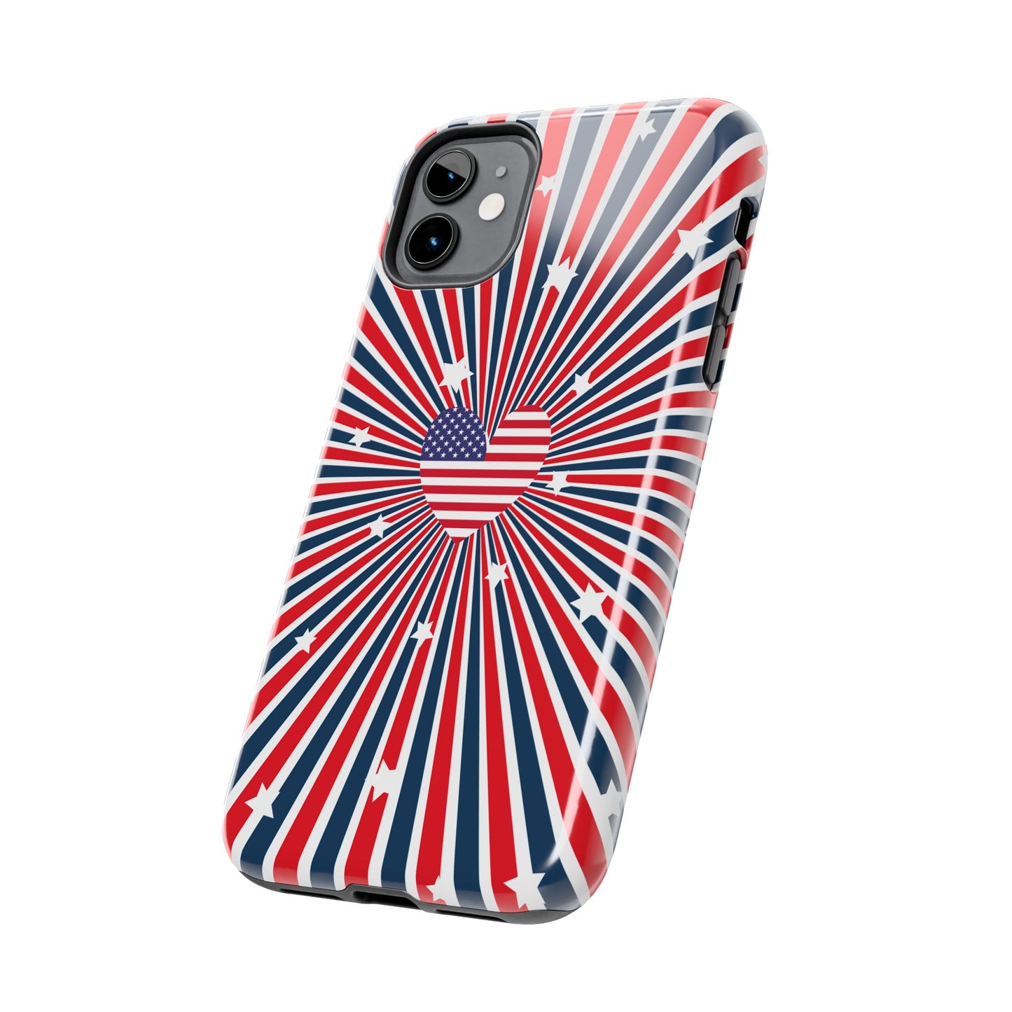 Patriotic  4th of July, Memorial Day, Independence Day Tough Phone Case for Iphone