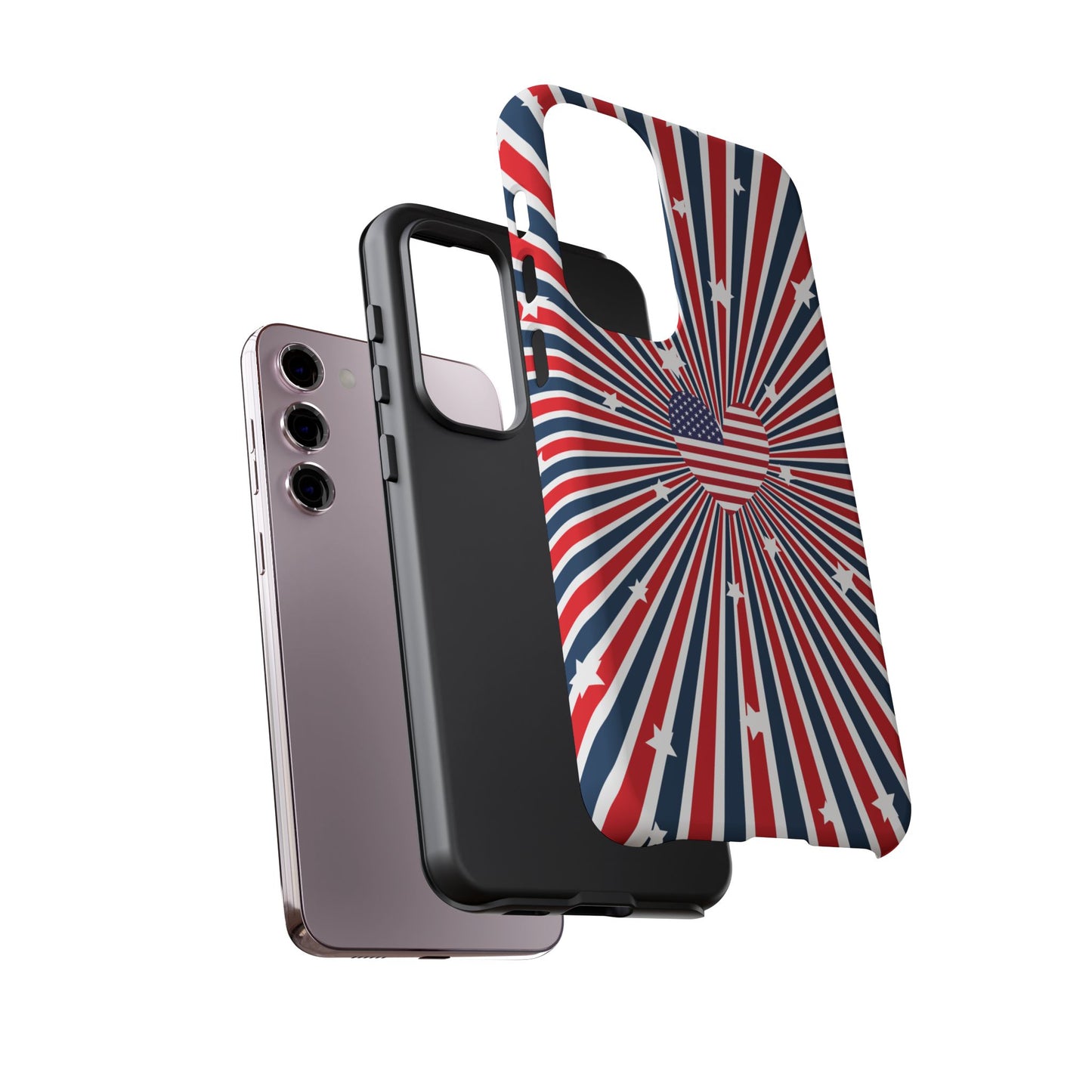 Patriotic  4th of July, Memorial Day, Independence Day Tough Phone Case for Samsung