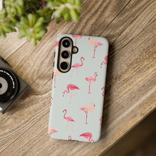 Stylish  Flamingo, Summer Vibes Tough Phone Case for Samsung