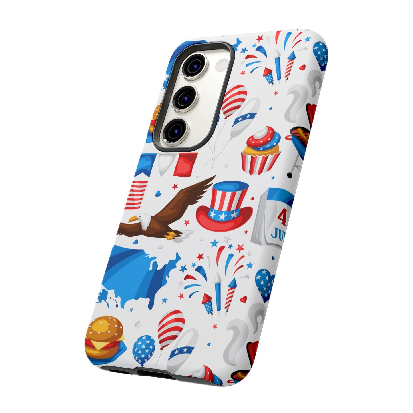 Patriotic  4th of July, Memorial Day, Independence Day Tough Phone Case for Samsung