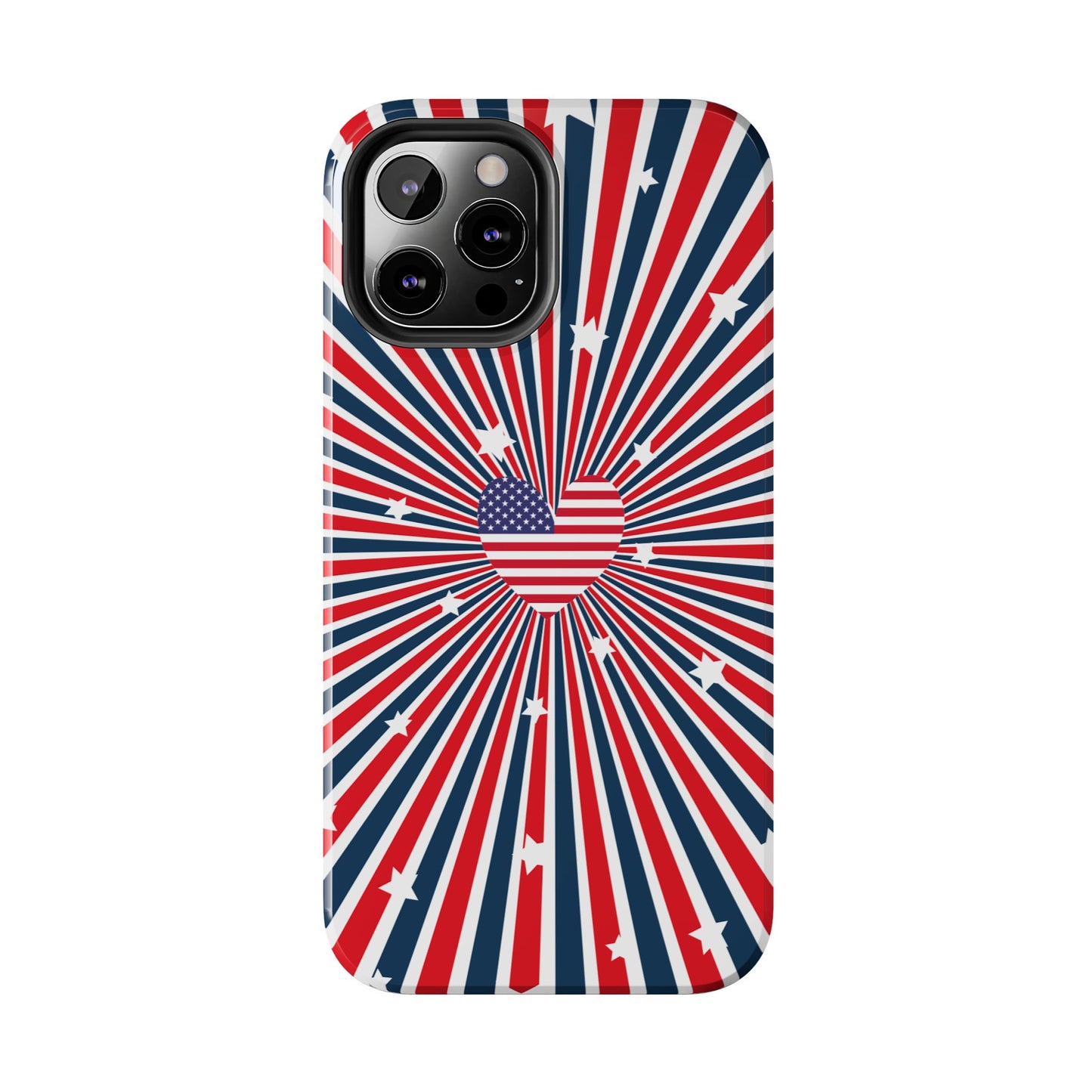 Patriotic  4th of July, Memorial Day, Independence Day Tough Phone Case for Iphone