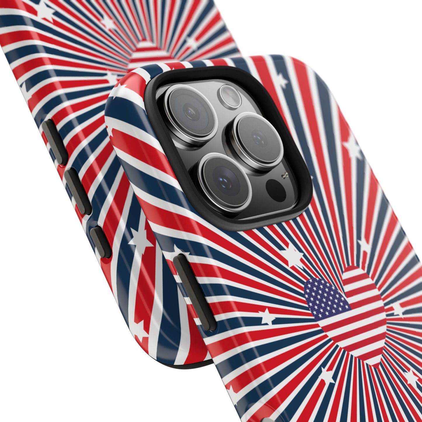 Patriotic  4th of July, Memorial Day, Independence Day Tough Phone Case for Iphone