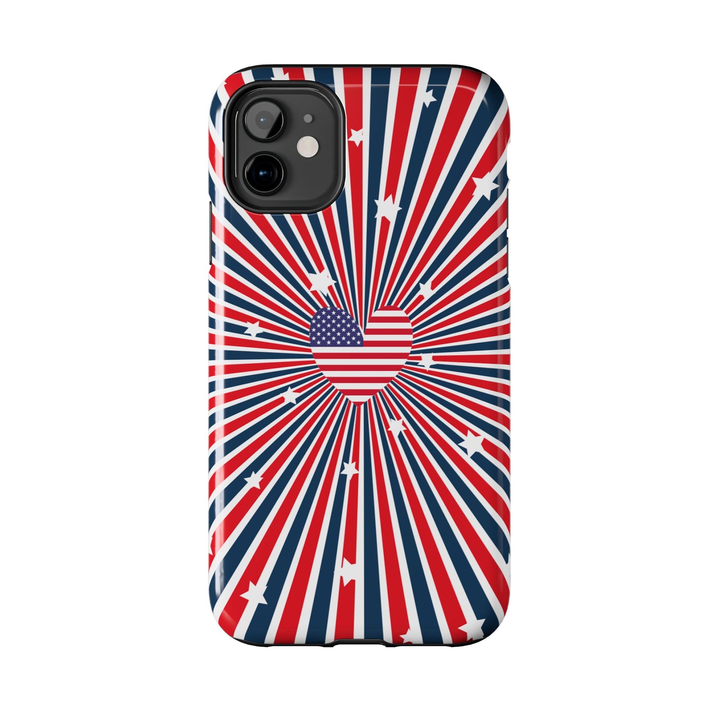Patriotic  4th of July, Memorial Day, Independence Day Tough Phone Case for Iphone