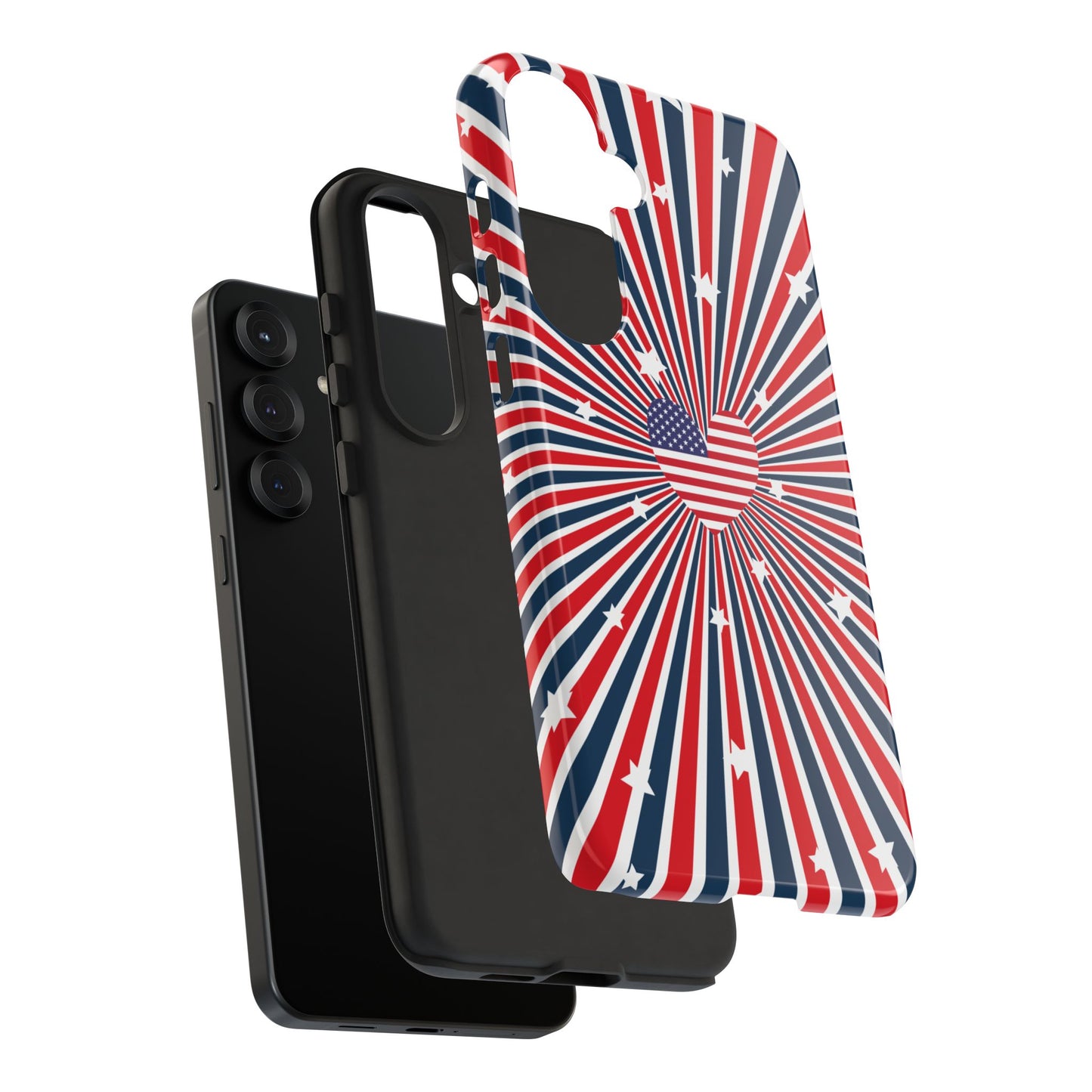 Patriotic  4th of July, Memorial Day, Independence Day Tough Phone Case for Samsung
