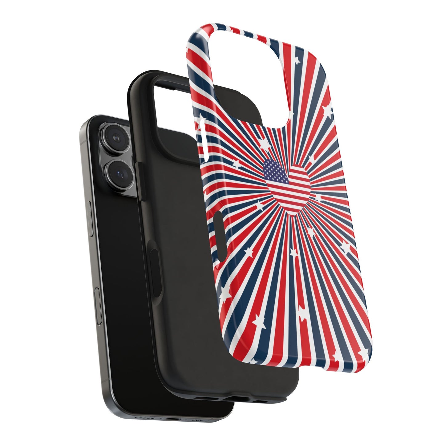 Patriotic  4th of July, Memorial Day, Independence Day Tough Phone Case for Iphone