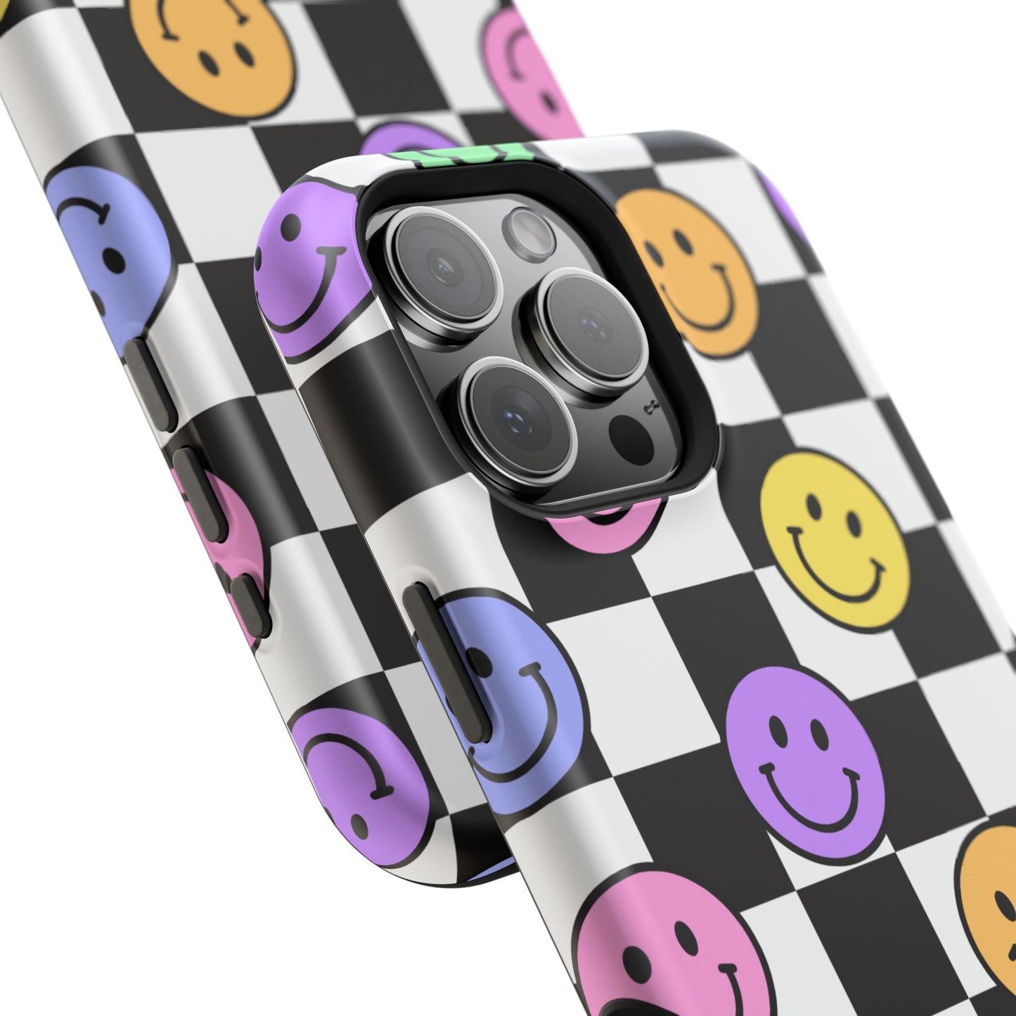 Colorful Smiley Face Phone Cases, Fun Magnetic Tough Cases, Cute Gifts for Teens and Kids, Trendy Accessories for Every Occasion, [...]