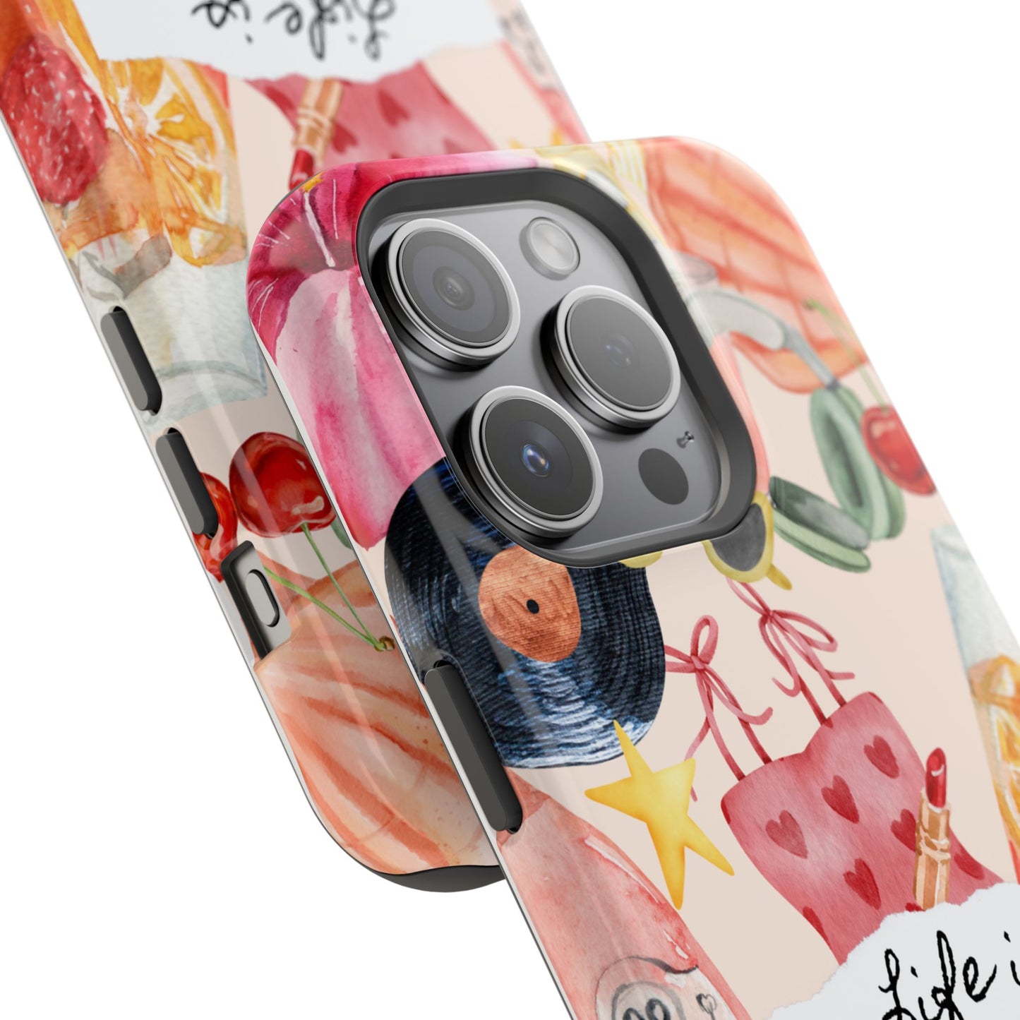 Life is Wonderful, Stylish Phone Cover, Cute Phone Accessory, Gift for Her, Summer Vibe Phone Case
