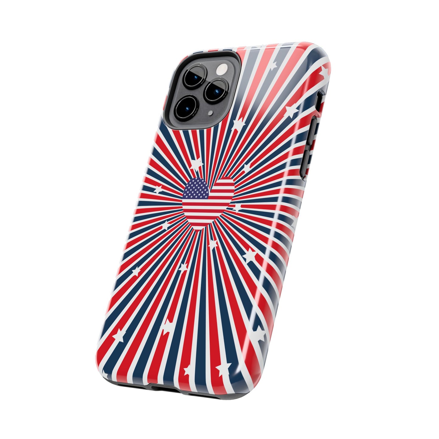 Patriotic  4th of July, Memorial Day, Independence Day Tough Phone Case for Iphone