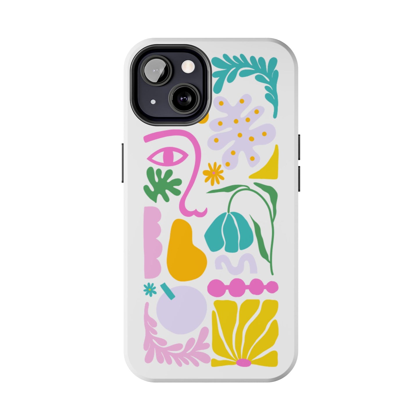 Vibrant Floral Phone Cases, Tough Smartphone Cover, Artistic Cell Phone Protector, Unique Gift for All Occasions, Trendy Tech Accessory