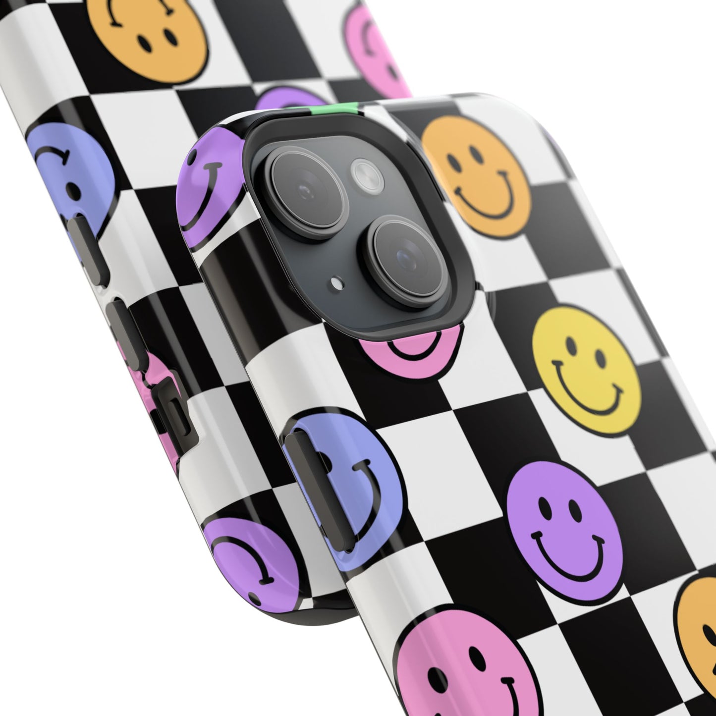 Colorful Smiley Face Phone Cases, Fun Magnetic Tough Cases, Cute Gifts for Teens and Kids, Trendy Accessories for Every Occasion, [...]
