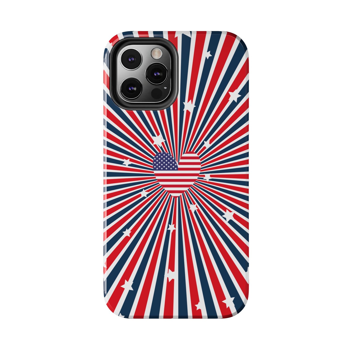 Patriotic  4th of July, Memorial Day, Independence Day Tough Phone Case for Iphone