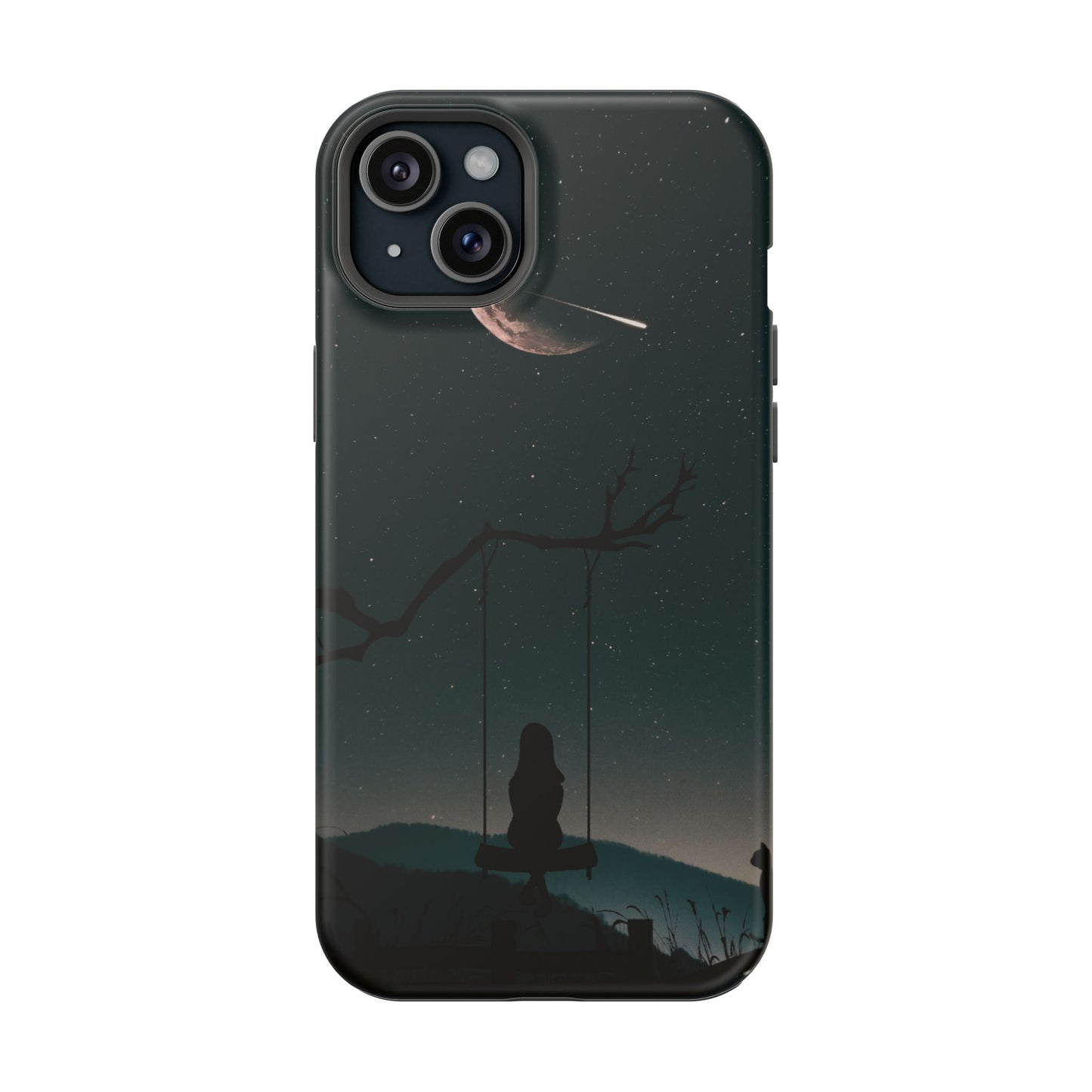 Dreamy Night Sky Tough Magnetic Phone Cases Unique Celestial Design for Iphone