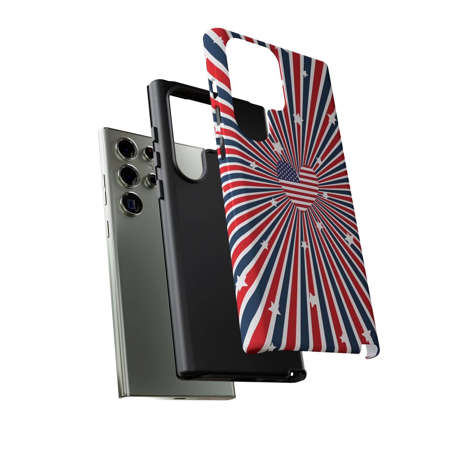Patriotic  4th of July, Memorial Day, Independence Day Tough Phone Case for Samsung