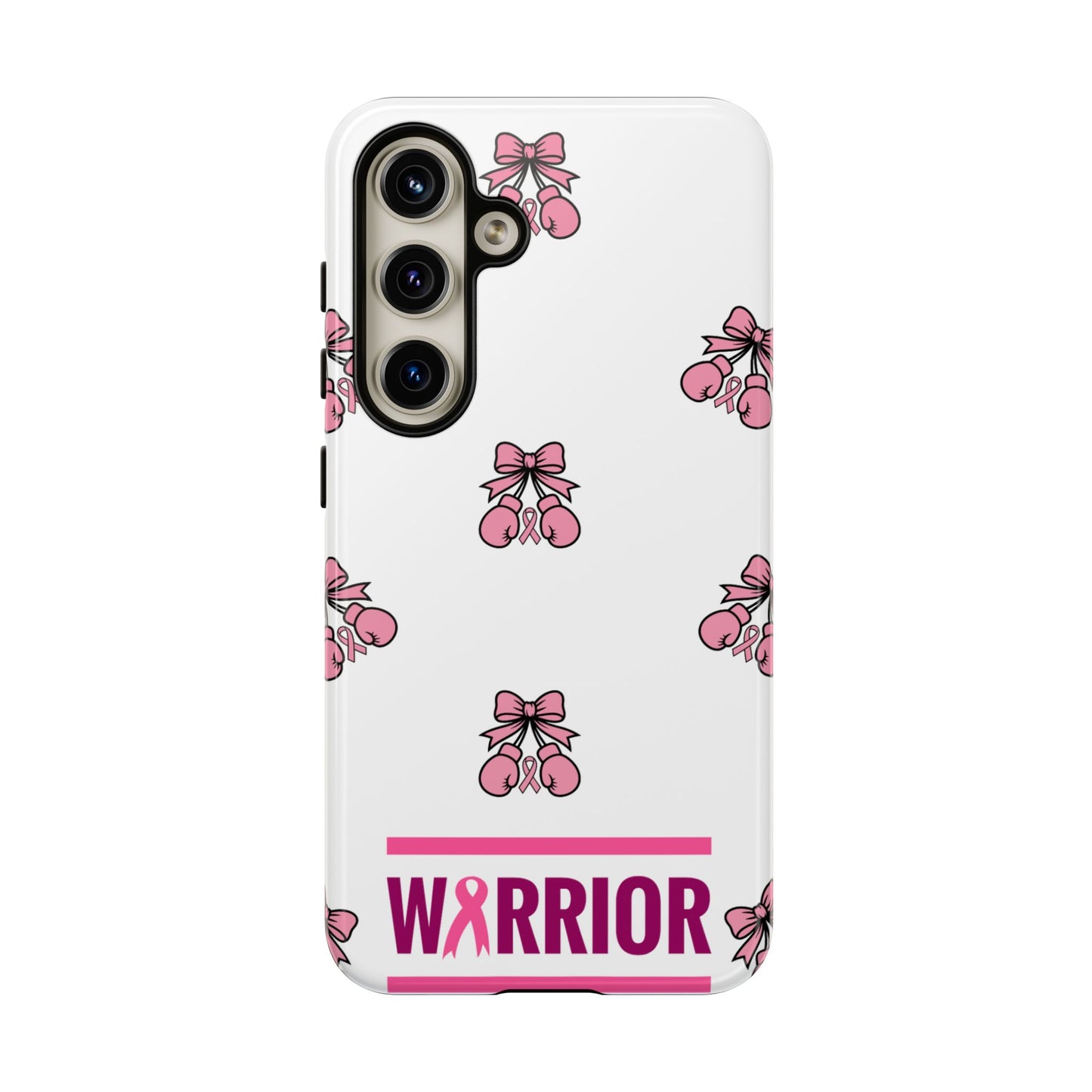Phone Case - Pink Warrior Cancer Awareness Gift for Breast Cancer Survivor for Samsung
