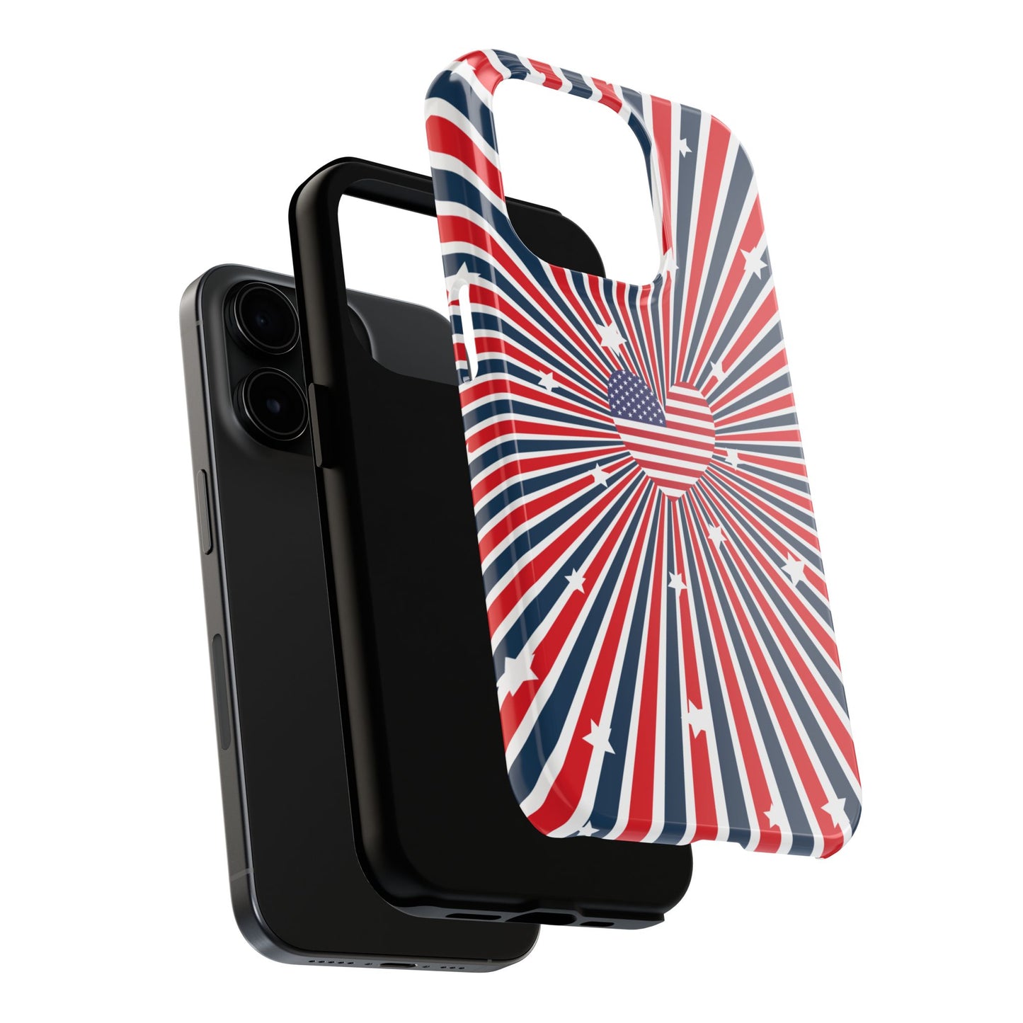 Patriotic  4th of July, Memorial Day, Independence Day Tough Phone Case for Iphone